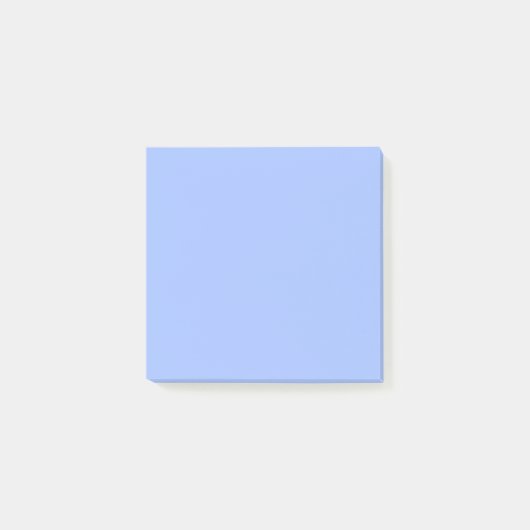 Post-it® Bleu pastel (couleur uni)  (Devant)