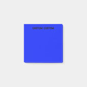 Post-it® Bleu profond (Devant)