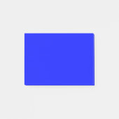 Post-it® Bleu profond simple (Devant)