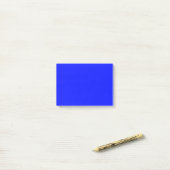 Post-it® Bleu profond simple (Sur un bureau)