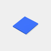 Post-it® Bleu (RYB) (couleur solide) (Incliné)