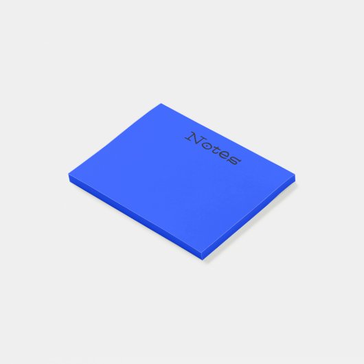 Post-it® Bleu simple (Incliné)