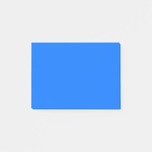Post-it® Bleu simple (Devant)