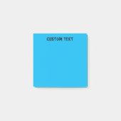 Post-it® Bleu simple (Devant)