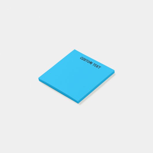 Post-it® Bleu simple (Incliné)