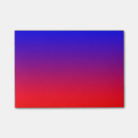 Bleu simple au rouge