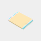Post-it® Bleu tendance rose Jaune Blanc Élégant Blanc moder (Incliné)