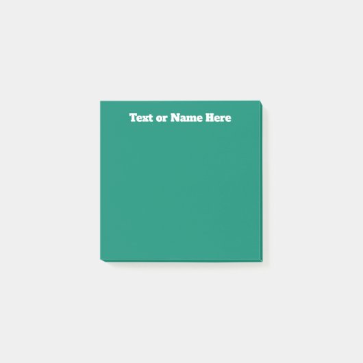 Post-it® Bleu/Vert (Devant)