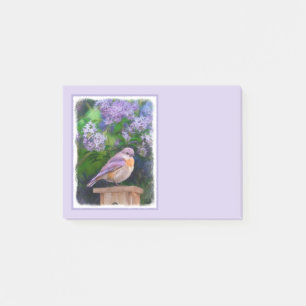 Post-it® Bleuet de l'Est en neige - Photo originale