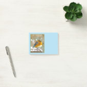 Post-it® Bleuet de l'Est en neige - Photo originale (Bureau)