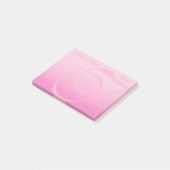 Post-it® Bloc de couleur monographique Joli rose pastel (Incliné)