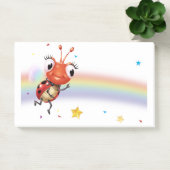 Post-it® Bloc de notes Lil Ladybug Arc en arc-en-ciel Post- (Bureau)