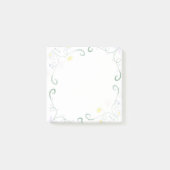 Post-it® Bloc-notes à aquarelle fleuri (Devant)