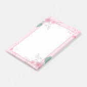 Post-it® Bloc-notes à thème rose (Incliné)
