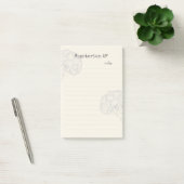 Post-it® Bloc-notes AF végétarien (Bureau)