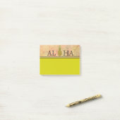 Post-it® Bloc-notes ananas (Sur un bureau)