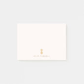 Post-it® Bloc-notes ananas (Devant)