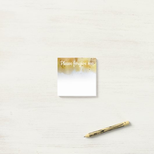 Post-it® Bloc-notes arrière - plan de sable - (hooponopono  (Sur un bureau)