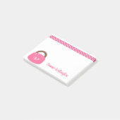 Post-it® Bloc-notes Bermudes monogrammé (Incliné)