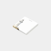 Post-it® Bloc-notes blanc 1 (Incliné)