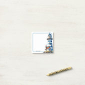 Post-it® Bloc-notes bleu 1 (Sur un bureau)
