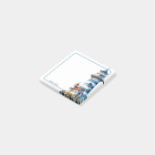 Post-it® Bloc-notes bleu 1 (Incliné)