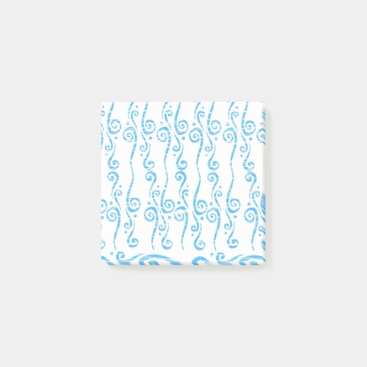 Post-it® Bloc-notes Blue Swils (Devant)