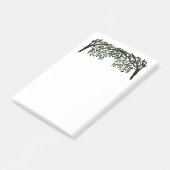 Post-it® Bloc-notes - Branches feutrées touchant (Incliné)