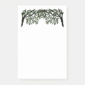 Post-it® Bloc-notes - Branches feutrées touchant (Devant)