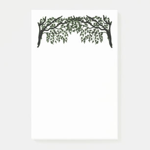 Post-it® Bloc-notes - Branches feutrées touchant