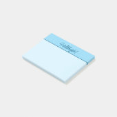 Post-it® Bloc-notes Christian Hallelujah en bleu (Incliné)