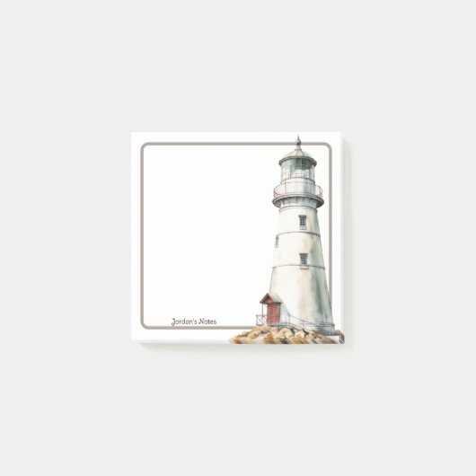 Post-it® Bloc-notes clair 1 (Devant)