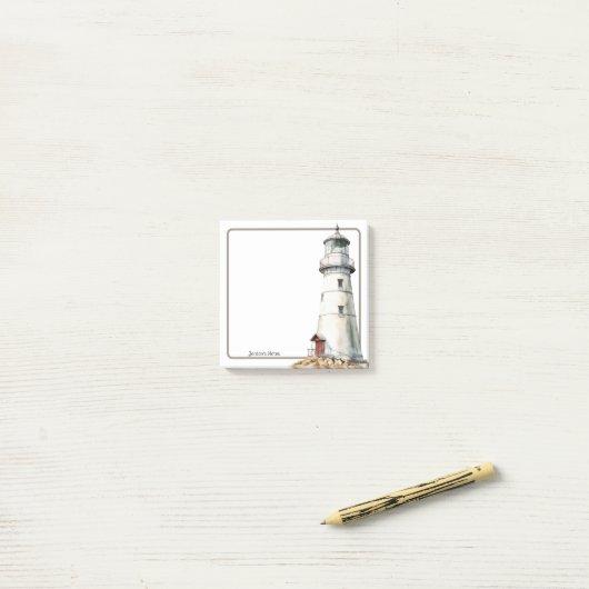 Post-it® Bloc-notes clair 1 (Sur un bureau)