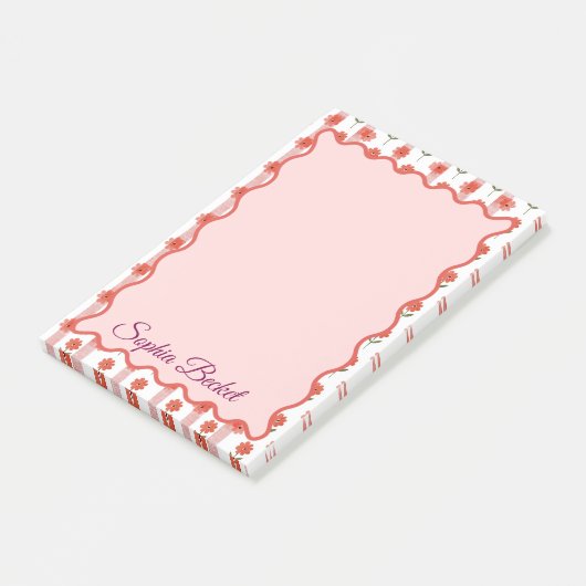 Post-it® Bloc-notes Daisy Coquette (Incliné)