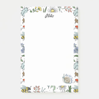 Post-it® Bloc-notes Dans le jardin