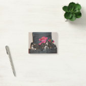 Post-it® Bloc-notes de chiot de chien de basset (Bureau)