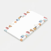 Post-it® Bloc-notes de conception de bureau Vet (Incliné)