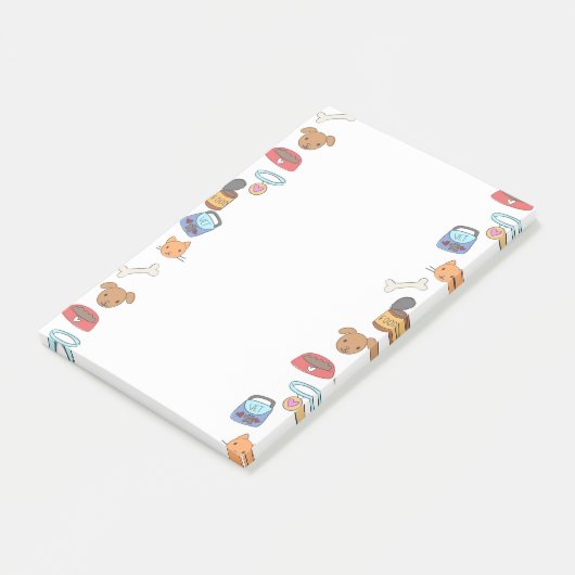 Post-it® Bloc-notes de conception de bureau Vet (Incliné)