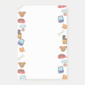 Post-it® Bloc-notes de conception de bureau Vet (Devant)