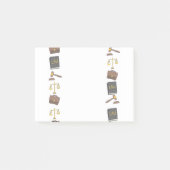 Post-it® Bloc-notes de conception de loi (Devant)