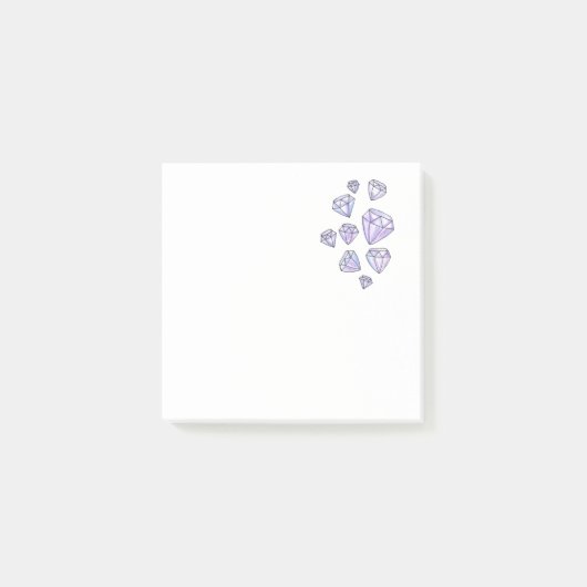 Post-it® Bloc-notes de diamants d'éblouissement (Devant)