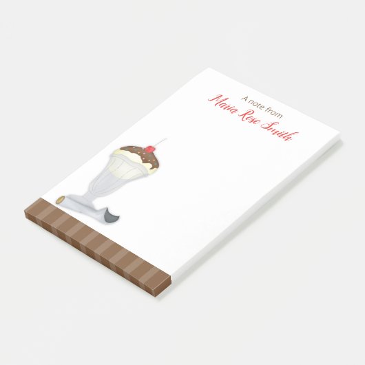 Post-it® Bloc-notes de glace (Incliné)
