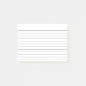 Post-it® Bloc-notes de guides de papier lié (Devant)