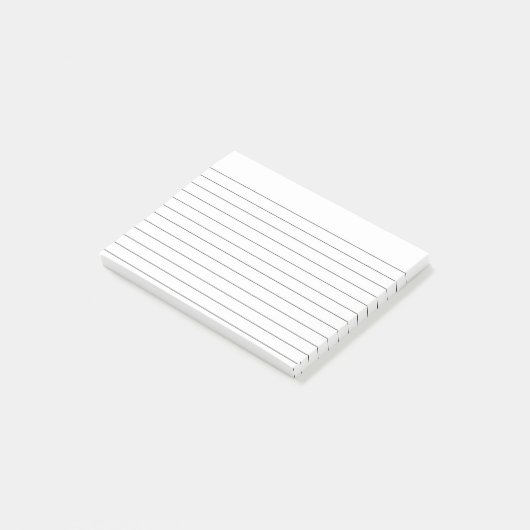 Post-it® Bloc-notes de guides de papier lié (Incliné)