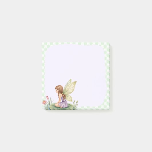 Post-it® Bloc-notes de la Fée Verte – Prise de notes Enchan (Devant)