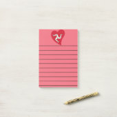Post-it® Bloc-notes de l'île de Man (Sur un bureau)