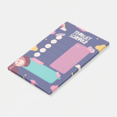 Post-it® Bloc-notes de liste de choses à faire (Incliné)