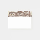 Post-it® Bloc-notes de post-it de hibou (Devant)