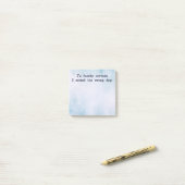 Post-it® Bloc-notes drôle | Saisir le jour | Notes de burea (Sur un bureau)