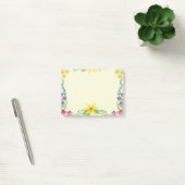 Post-it® Bloc-notes encadré floral (Bureau)